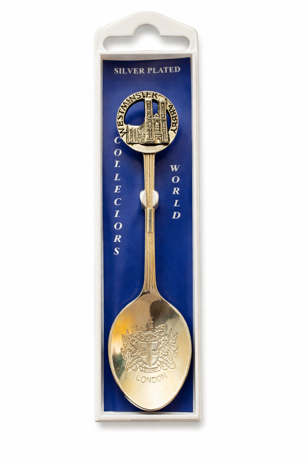 Vintage Westminster Abbey London Silver Plated Collector Spoon