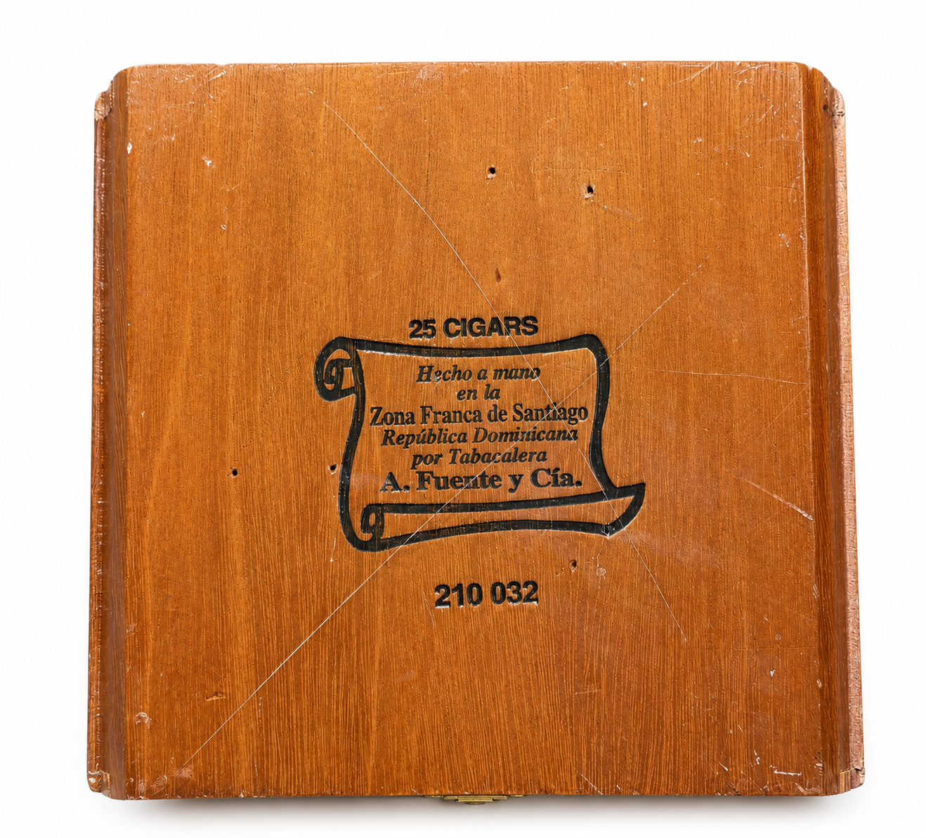 Vintage Arturo Fuente Hemingway Tobacciana Wooden Collectible Display Box