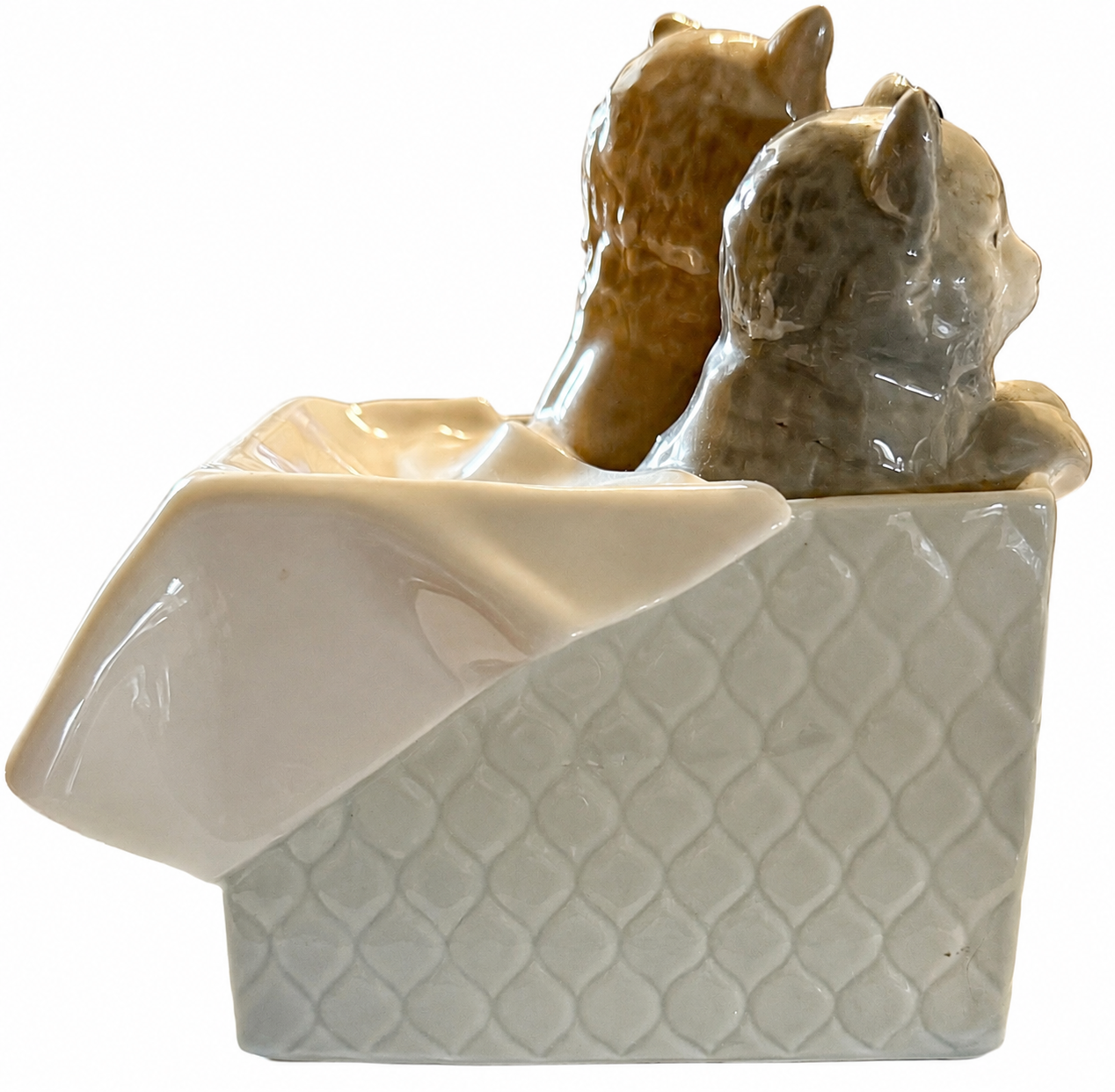 NAO by Lladro Purr-fect Gift Kittens Cats in Box Figurine 1080 Daisa 1988 Spain