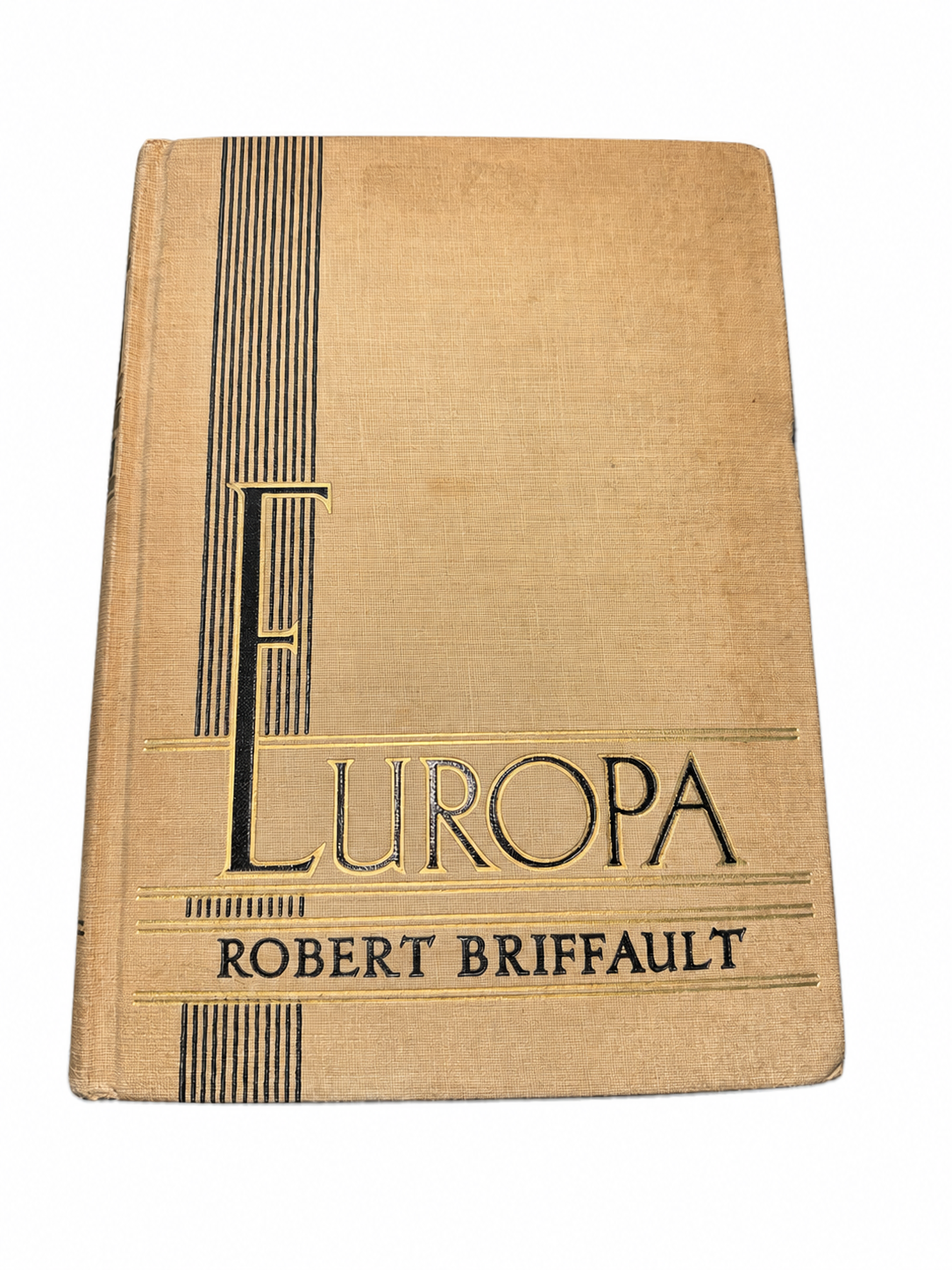 Vintage 1935 Europa by Robert Briffault – First Edition Hardcover History Book – Charles Scribner’s Sons