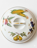 Royal Worcester Evesham 7.5” Covered Vegetable Bowl with Lid – Flameproof Porcelain Made in England