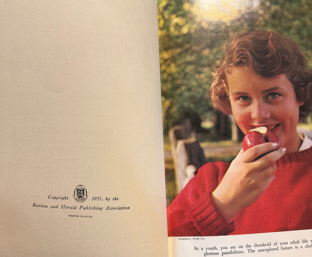 1951 On Becoming a Woman by Harold Shryock, M.D. – Vintage Teen Girls Health & Growing Up Hardcover Book
