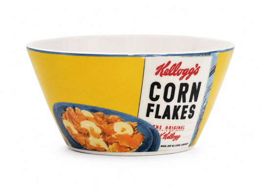 Vintage Kellogg’s Corn Flakes Mug & Bowl Set Retro Advertising Collectible Kitchenware