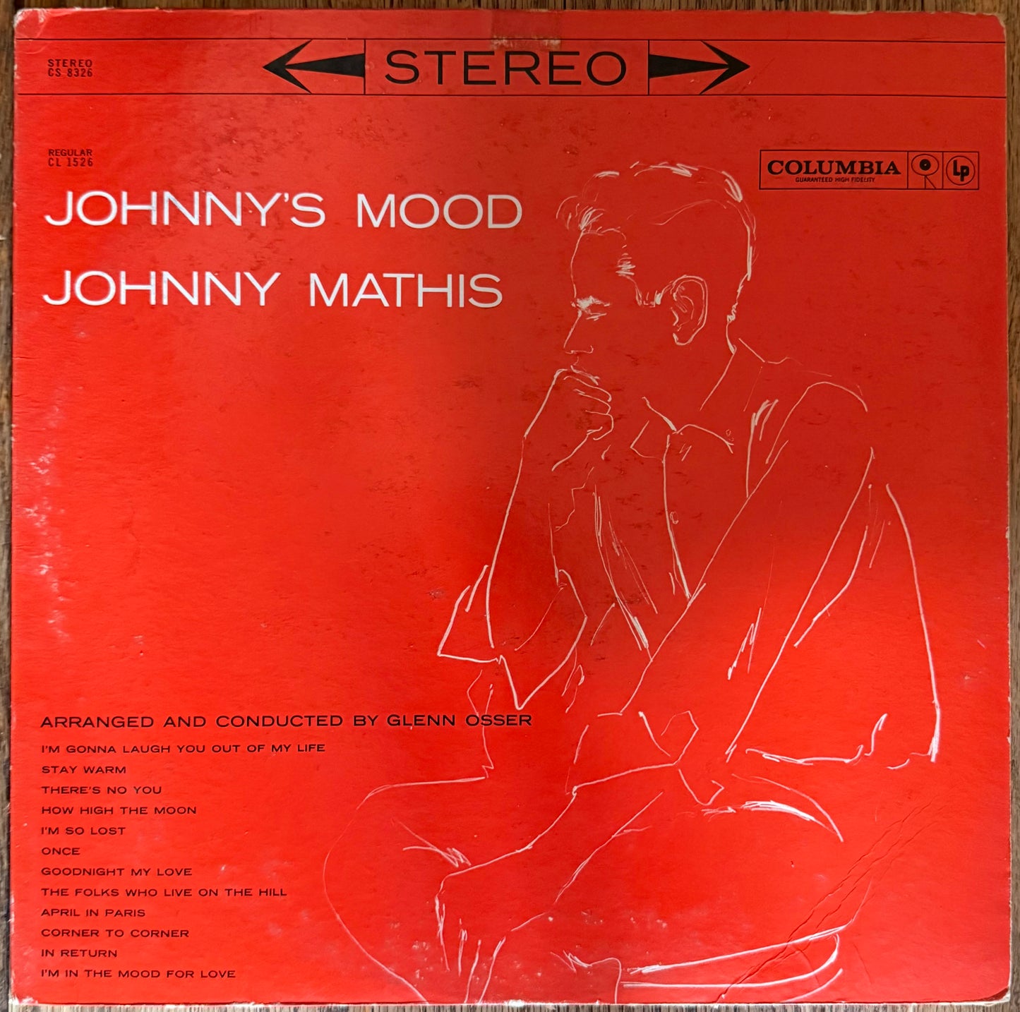 Vintage Johnny Mathis – Johnny’s Mood Vinyl LP