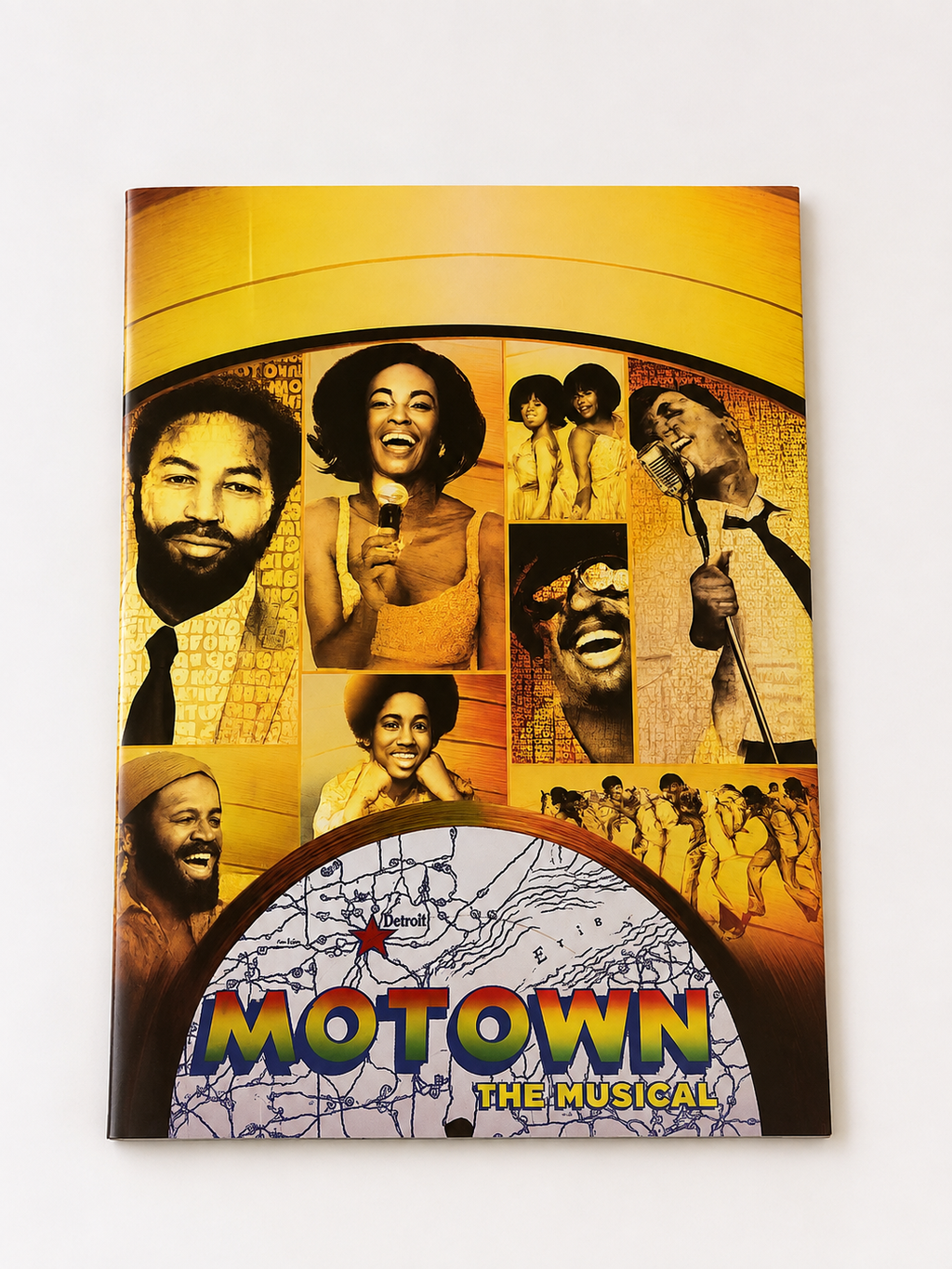 Motown The Musical Souvenir Program – Jackson 5, Marvin Gaye & Motown Memorabilia