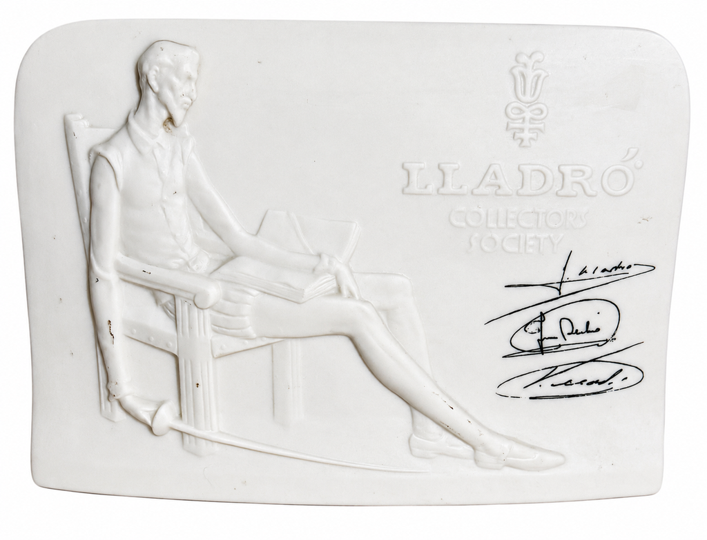 Vintage Lladró Collectors Society Porcelain Plaque